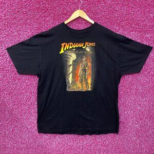 Indiana Jones Temple Of Doom 1980's Movie T-Shirt 2XL